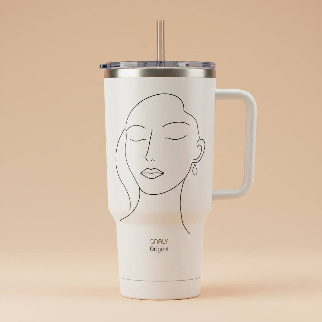 Gourde isotherme artistique – Collection Source