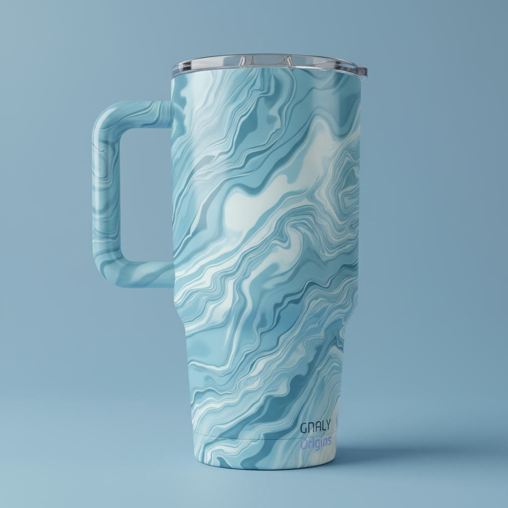 Gourde isotherme artistique – Collection Source